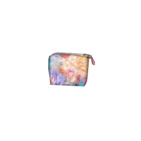 Torba XL z saszetką 2 w 1 - PASTEL FLOWERS WZ.19 - zestaw do uszycia