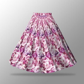 PINK PARADISE WZ. 2 - panel na spódnicę "MAXI" - jersey wiskozowy