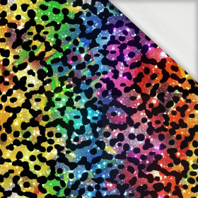 HOLOGRAPHIC RAINBOW wz. 4 - dzianina pętelkowa z elastanem ITY