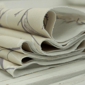 PTAKI / beżowy - dresówka pętelkowa 