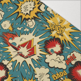 RETRO COMICS wz.7 - Hydrofobowa dzianina drapana 