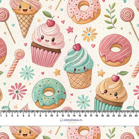 SWEETS WZ.8 - Muślin bawełniany