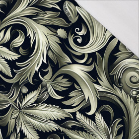 Hemp leaves WZ. 2  - single jersey 