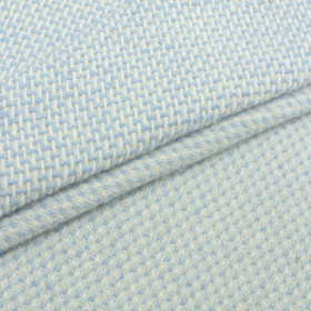 Tkanina tweed (chanelka) błękitna