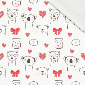 VALENTINE'S DAY 18 - dresówka pętelkowa