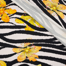 WANILIOWA ZEBRA - Jersey wiskozowy WE210