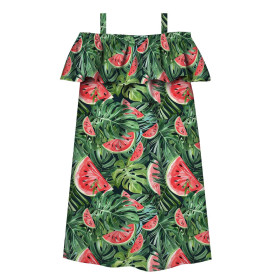 Sukienka hiszpanka (LILI) - WATERMELON wz.1 - zestaw do uszycia
