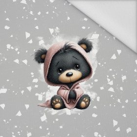 WINTER ANIMALS wz.12 - panel (60cm x 50cm) tkanina wodoodporna