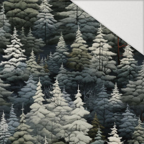 WINTER FOREST WZ. 2 - Hydrofobowa dzianina drapana 