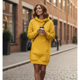 ZESTAW DIY - Bluza kangurka (LUXA) - YELLOW
