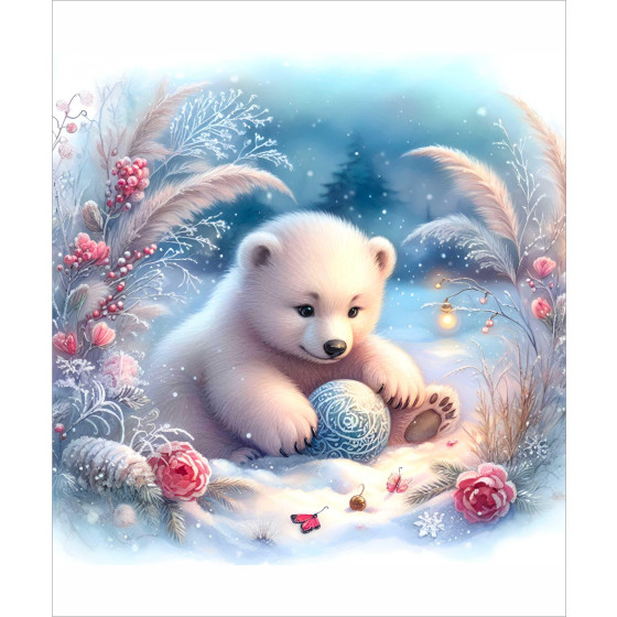 Christmas animal wz. 1 - panel (60cm x 50cm)
