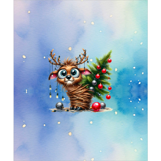 Christmas animal wz. 3 - panel (60cm x 50cm)
