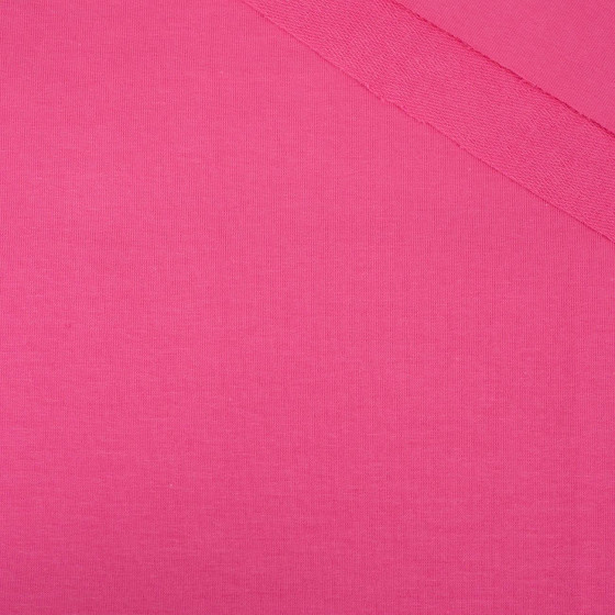 D-04 RÓŻOWY (PINK) - dzianina pętelkowa z elastanem 