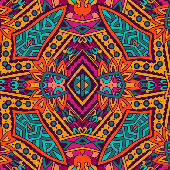 KOLOROWA MANDALA wz. 1