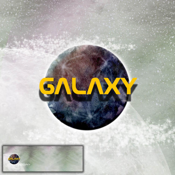 KSIĘŻYC / galaxy (GALAXY) - PANEL PANORAMICZNY (50 x 155cm)