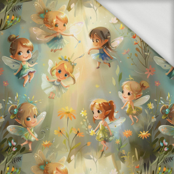 FAIRY WORLD wz.4  - dresówka pętelkowa