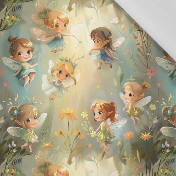 FAIRY WORLD wz.4  - tkanina bawełniana