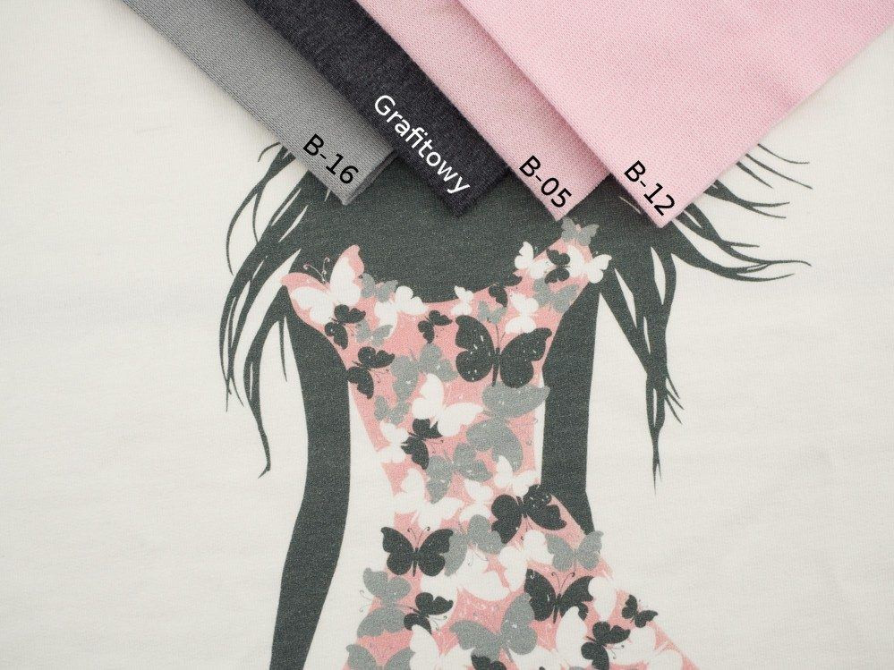 FLY WITH ME PANEEL - bio single jerset mit Elastan TE210 Sommersweat