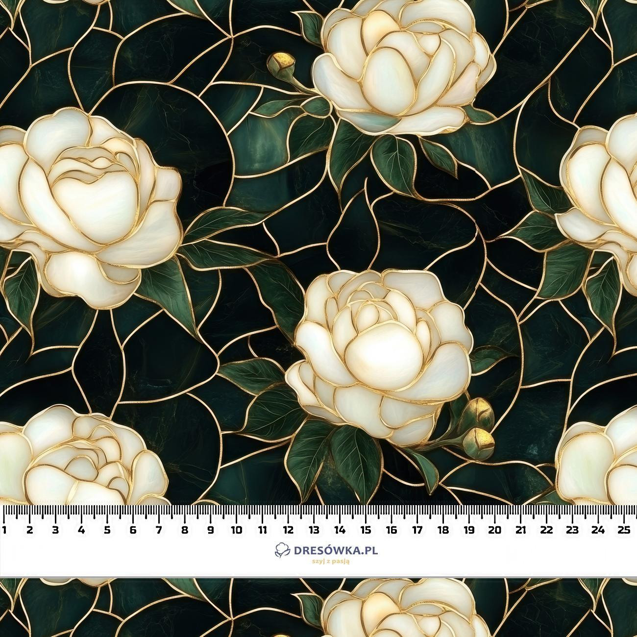 STAINED GLASS WZ. 17- Slub Weave