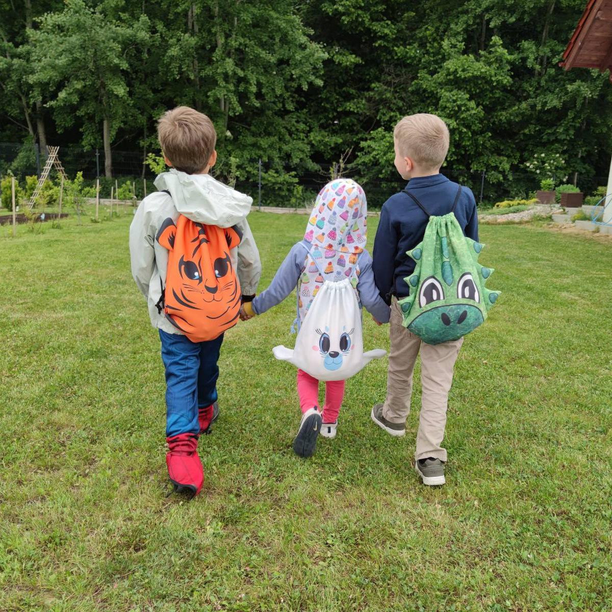 TURNBEUTEL FÜR KINDER - BÄR CLEMENS