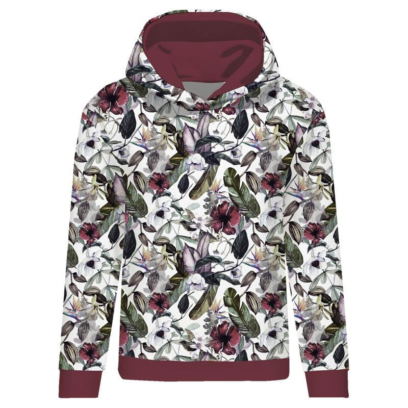CLASSIC DAMEN HOODIE (POLA) - PARADIESBLUMEN - Sommersweat
