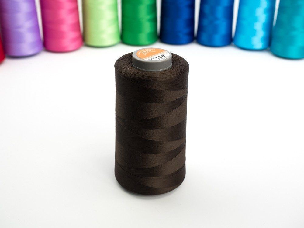 Faden elastisch overlock 5000m -BRAUN