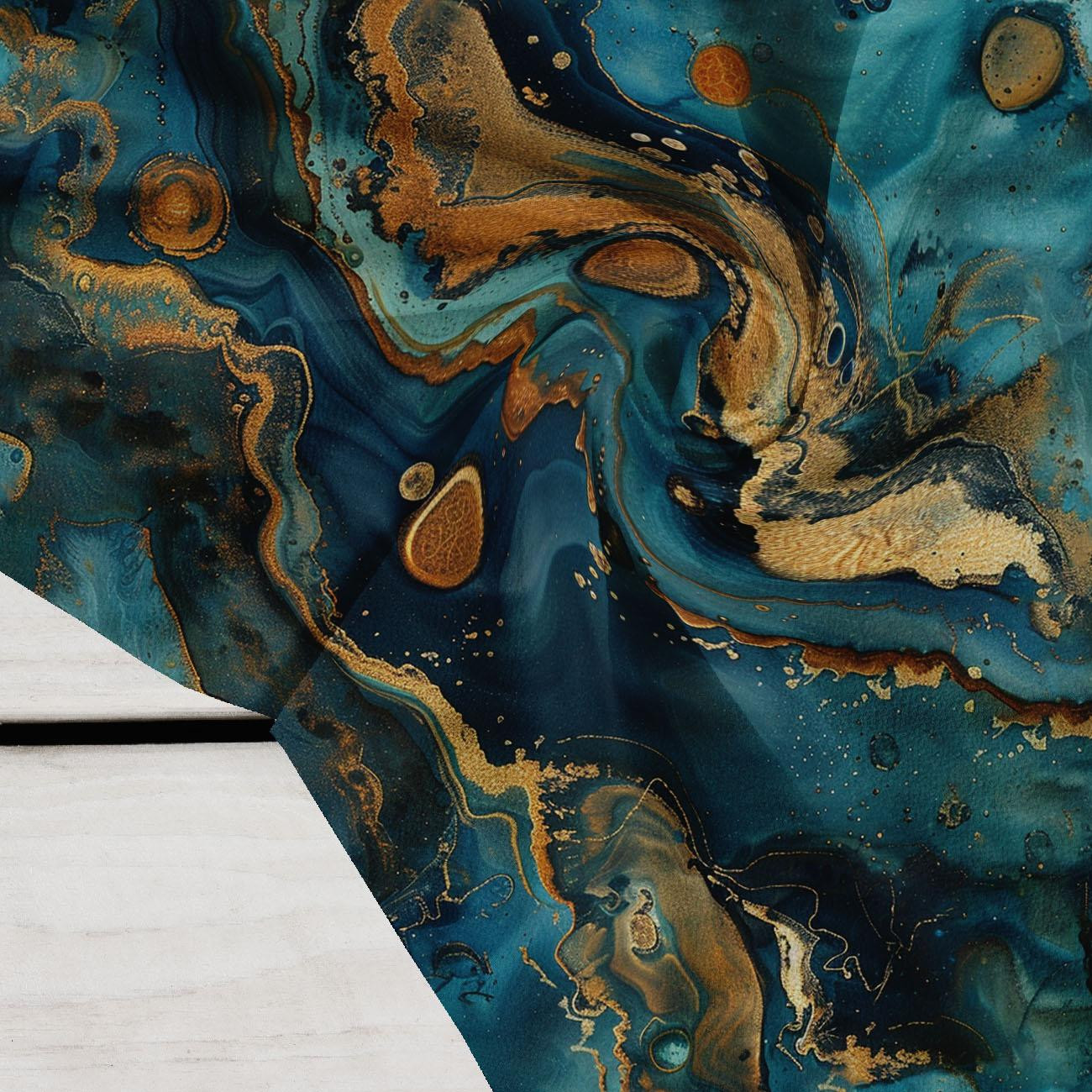 alcohol ink wz.16 TEAL - Krepp