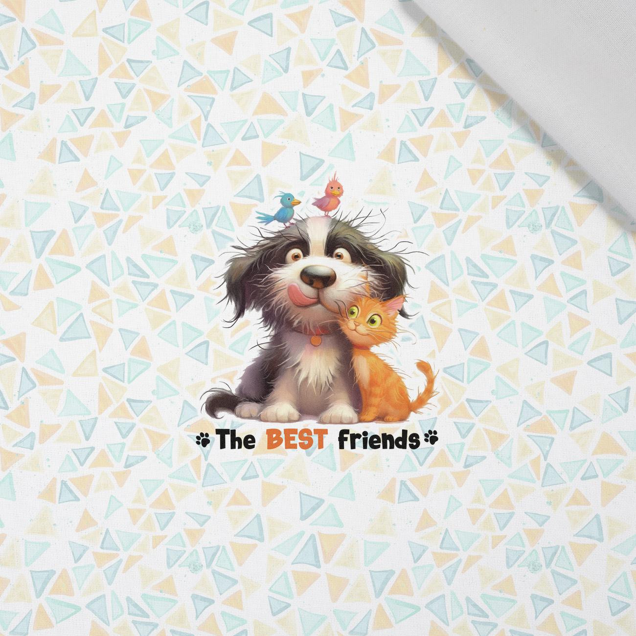 CUTE ANIMALS wz.3 - panel (60cm x 50cm)   Baumwoll Webware