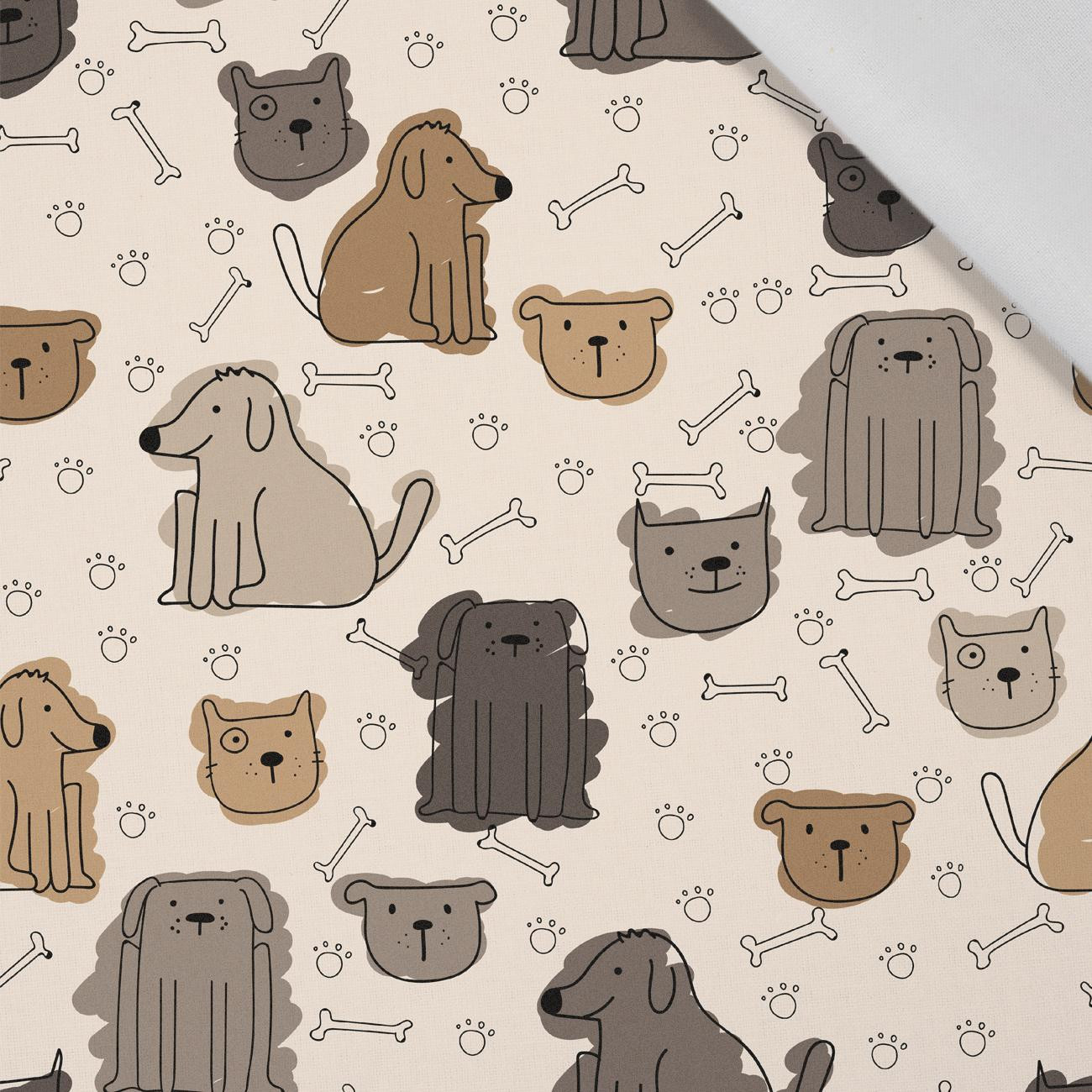 PASTEL ANIMALS WZ.1 - Baumwoll Webware