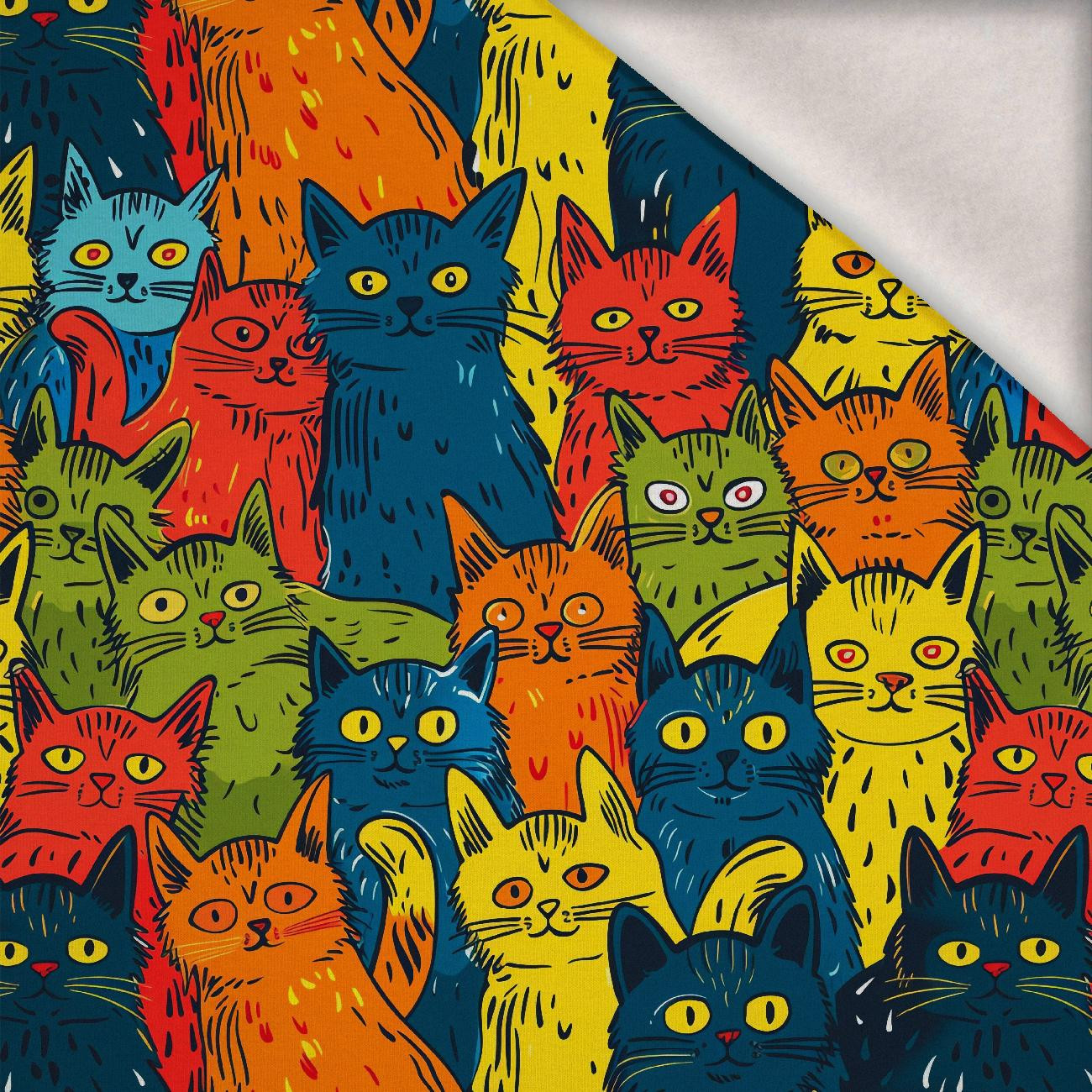 ANIMALS WZ.7 - Wintersweat angeraut mit Elastan ITY