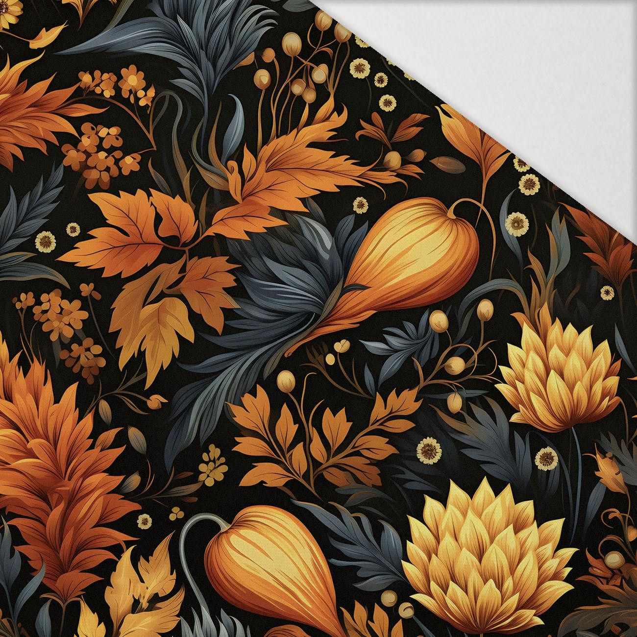 AUTUMN FLOWERS WZ.19 - Hydrophober angerauter Wintersweat