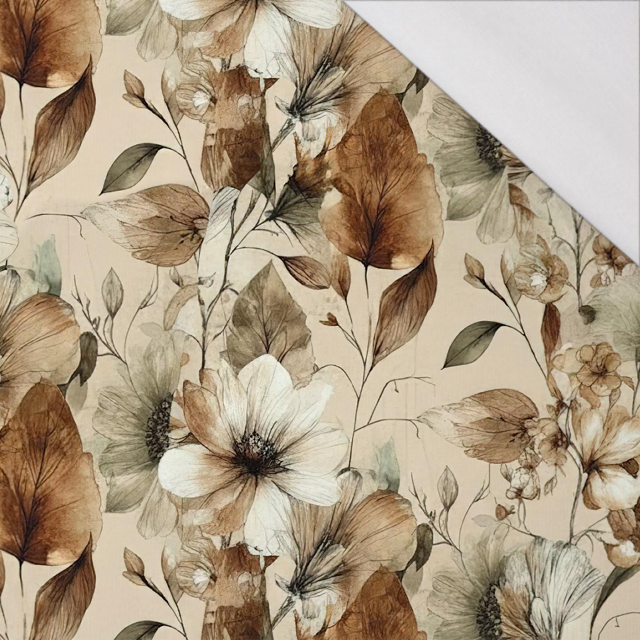 AUTUMN FLOWERS wz.22 - Single Jersey