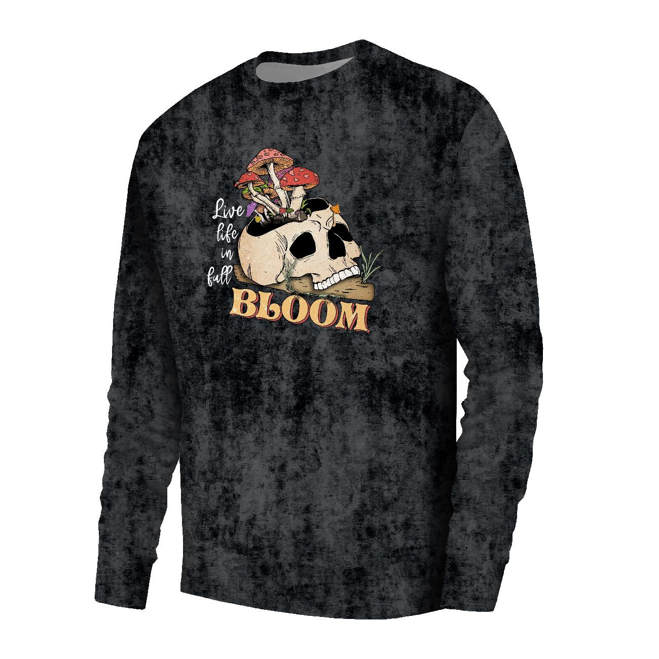 BASIC HERREN SWEATSHIRT (OREGON) - BLOOM  - Nähset