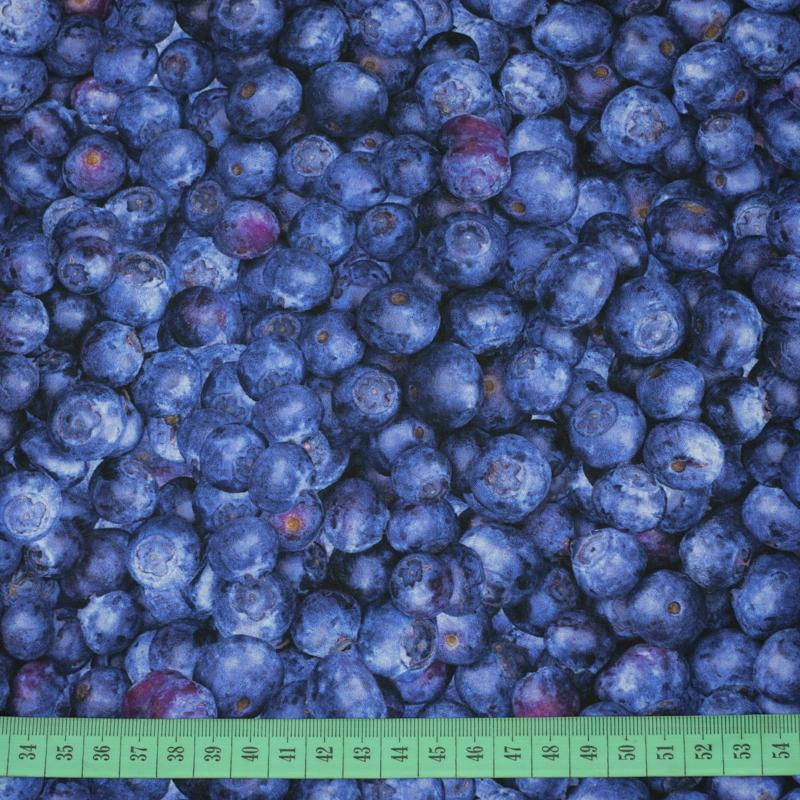 BLAUBEEREN - schnelltrocknende Webware