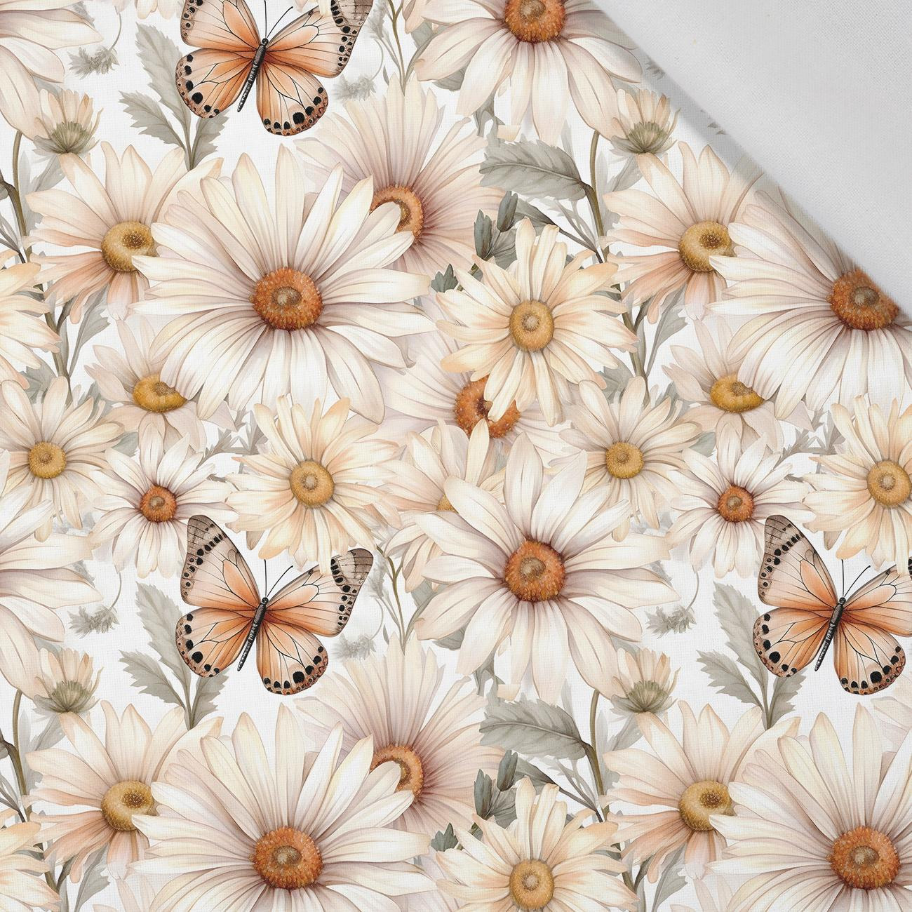 Butterfly & Flowers wz.4 - Baumwoll Webware
