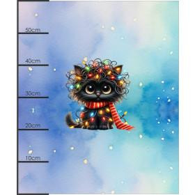 Christmas animal wz. 7 - Panel (60cm x 50cm)  Polster- Velours