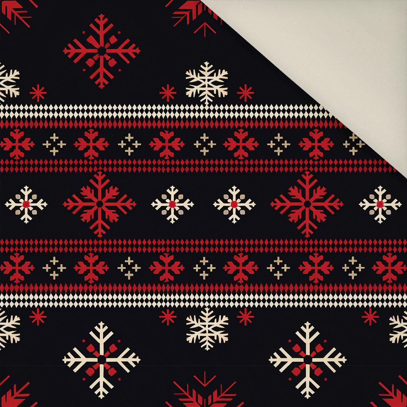 CHRISTMAS SWEATER wz.6- Polster- Velours