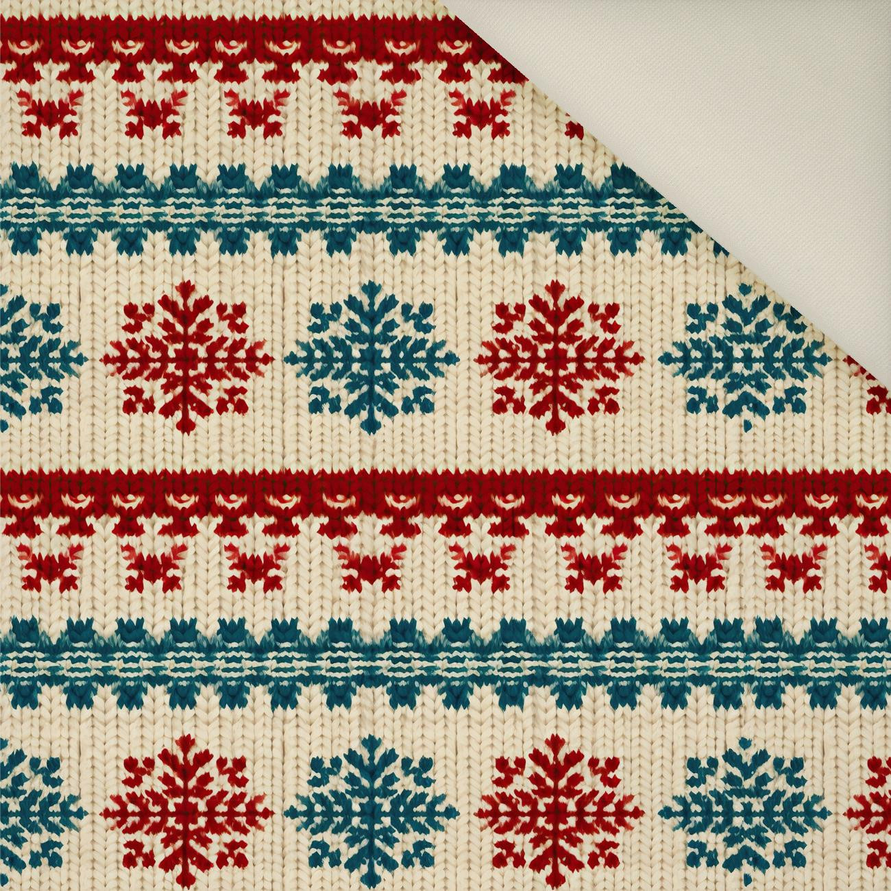 CHRISTMAS SWEATER wz.7- Polster- Velours