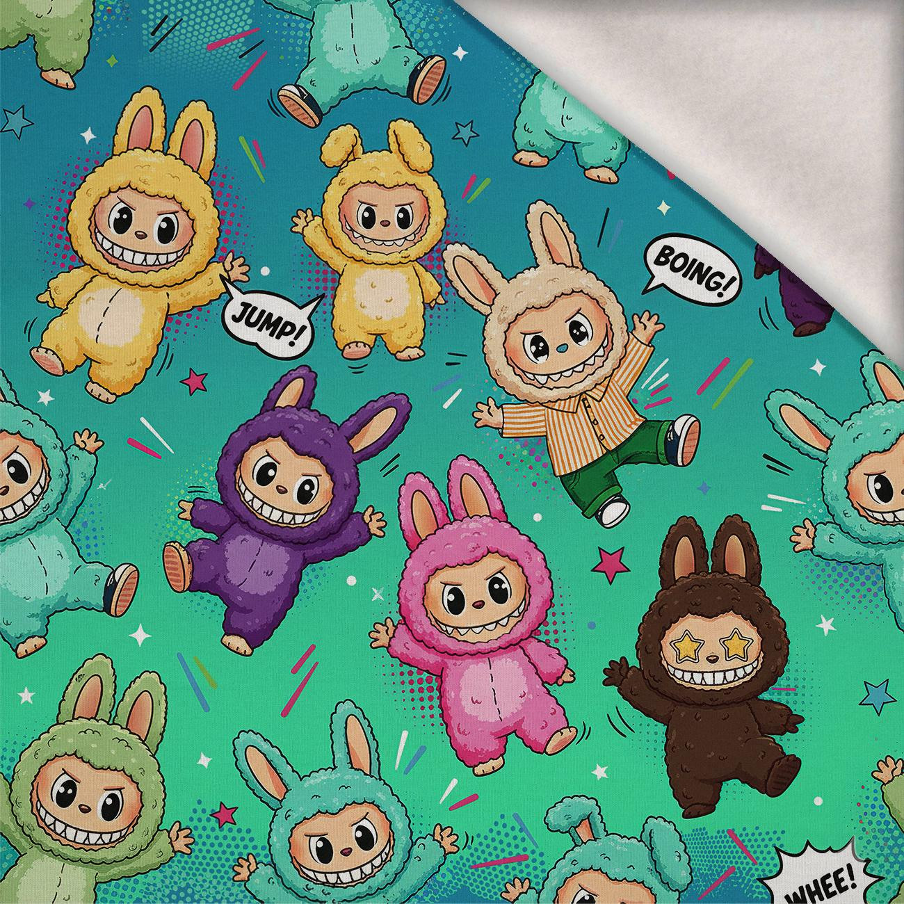 Creepy Cute WZ.3 - Wintersweat angeraut mit Elastan ITY