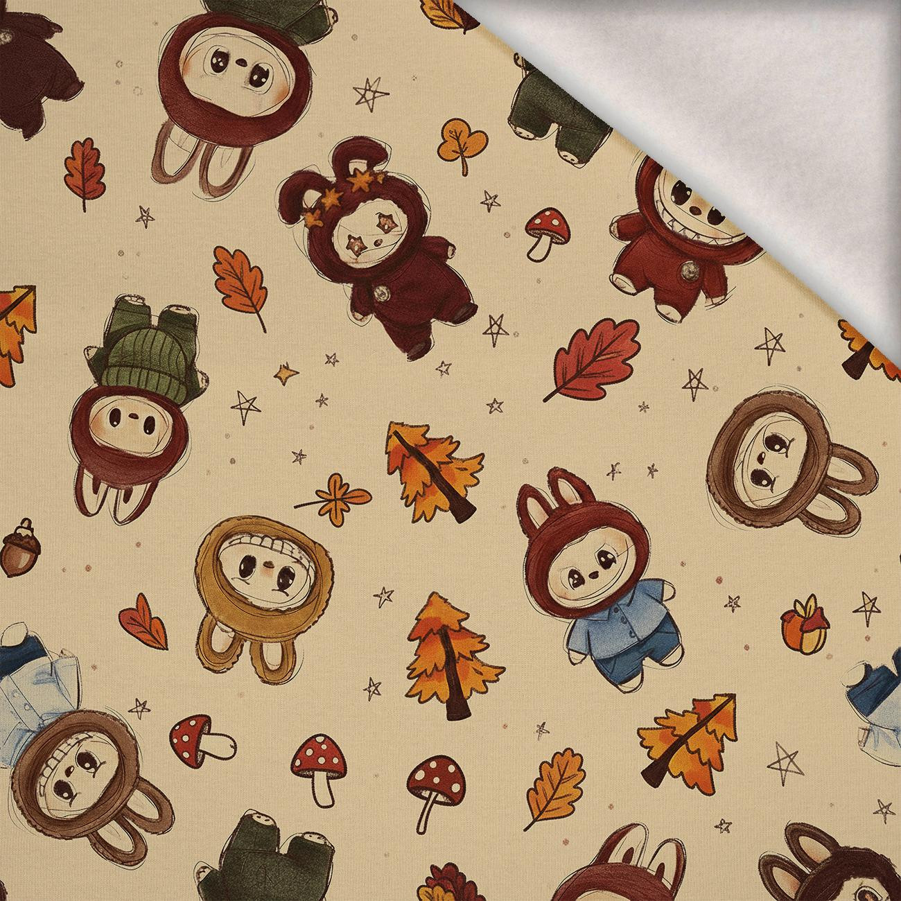 Creepy Cute WZ.8 - Wintersweat angeraut mit Elastan ITY