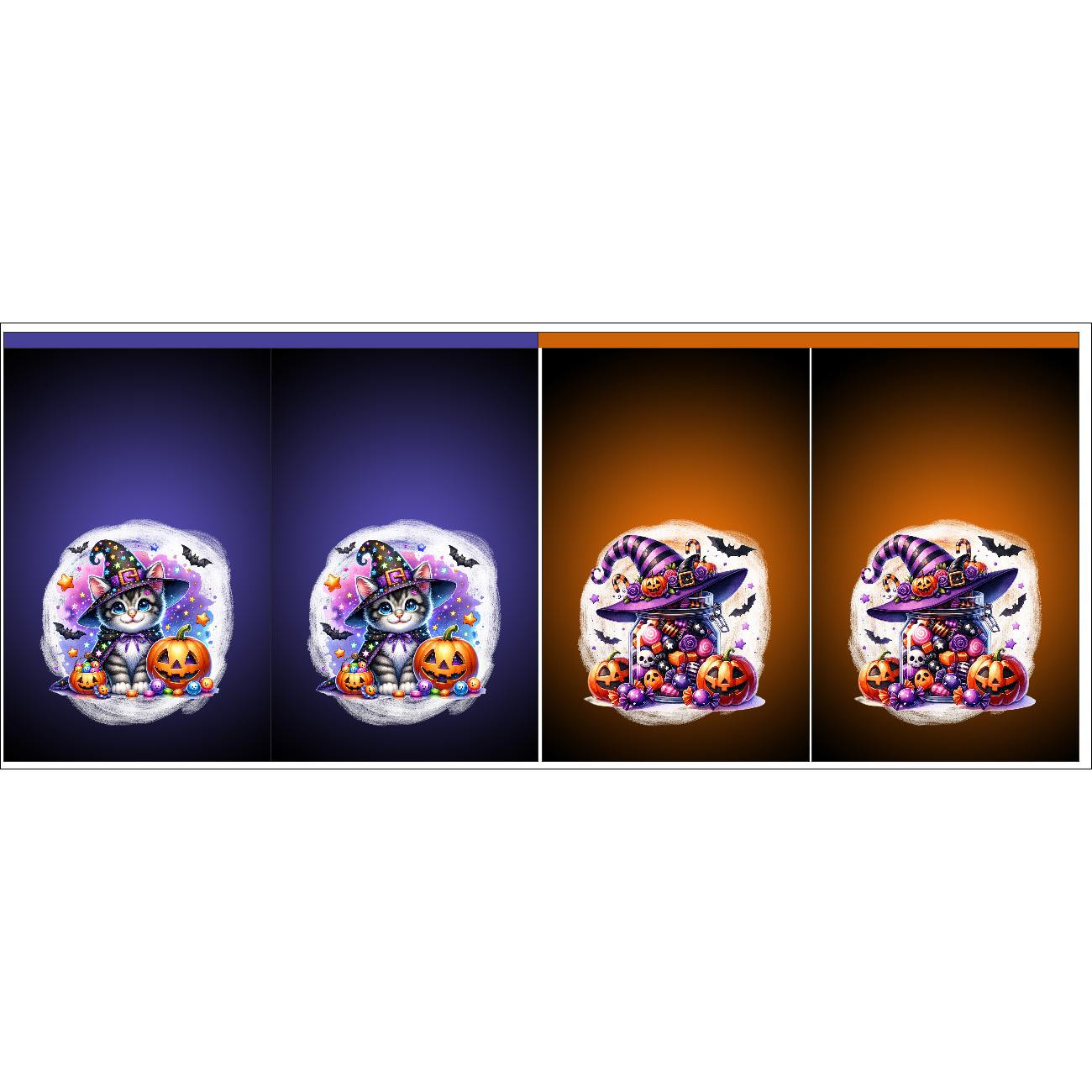 Geschenkbeutel - HALLOWEEN 1  - Nähset 