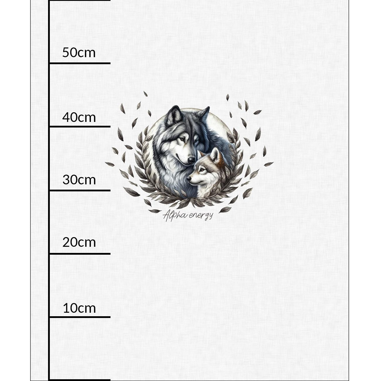 CUTE ANIMALS wz.17 - Panel (60cm x 50cm)  Polster- Velours