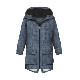 HERRENPARKA (TOM) - LEINEN / jeans - Nähset M