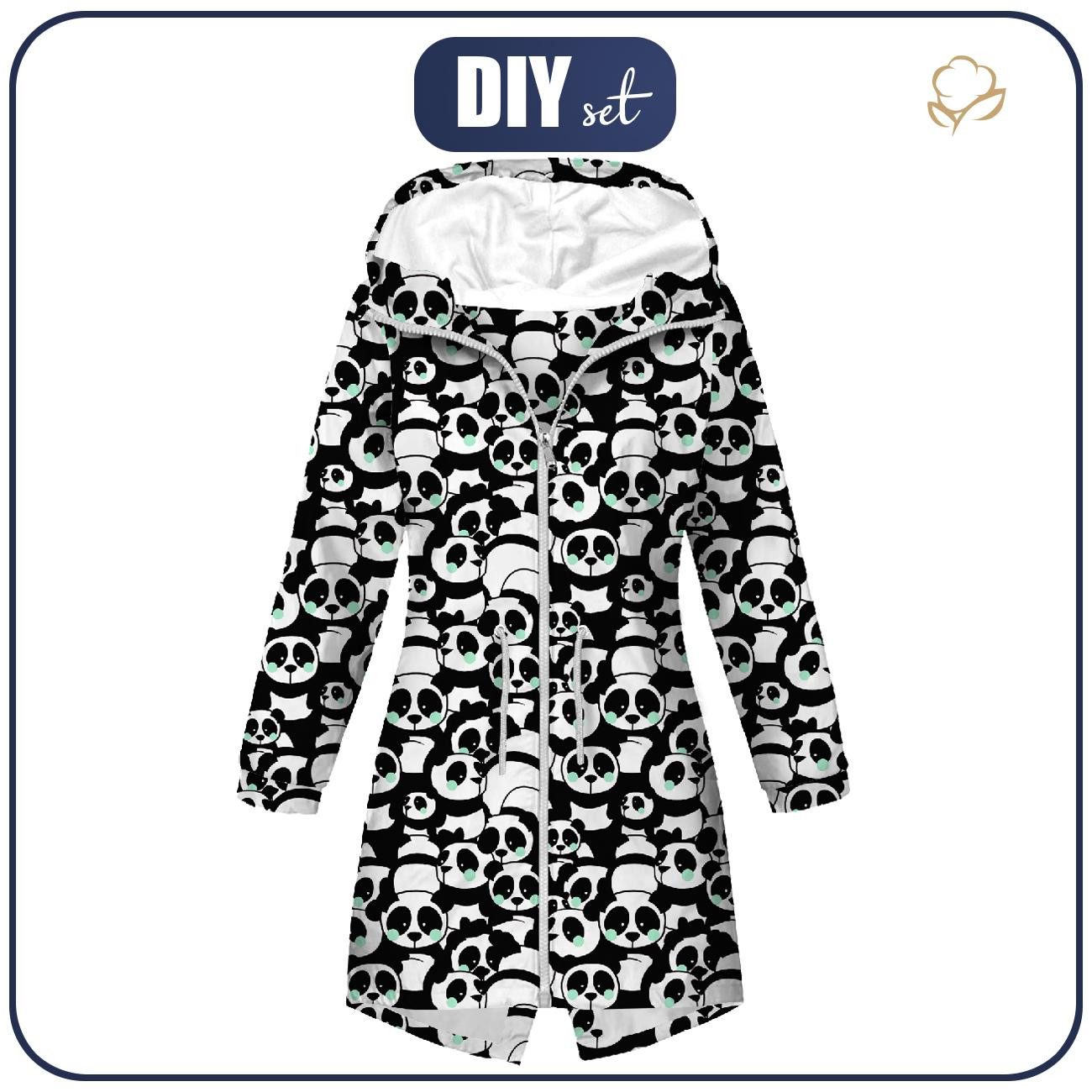 DAMENPARKA (ANNA) - PANDAS / minz - Nähset