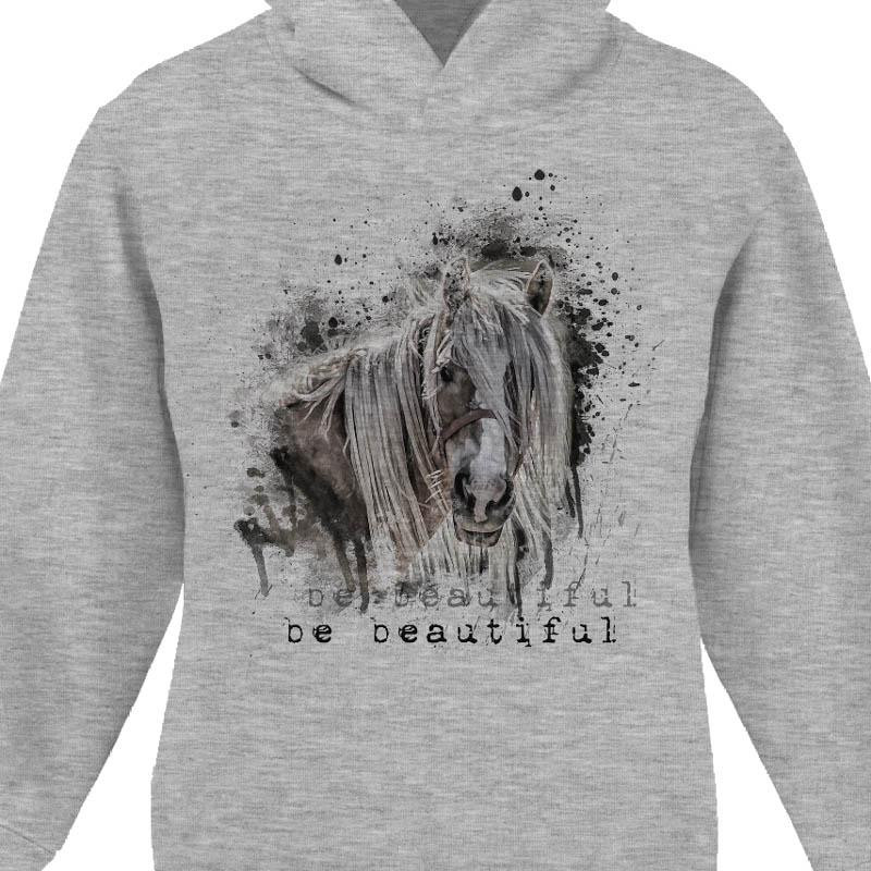 Jogginganzug für Kinder (OSLO) - BE BEAUTIFUL (BE YOURSELF) / M-01 melange hellgrau - Sommersweat