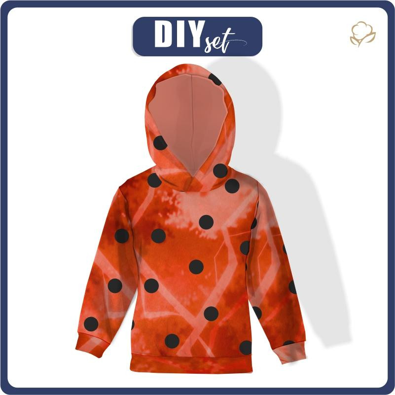 HOODIE (ALEX) DER LADYBUG - Nähset