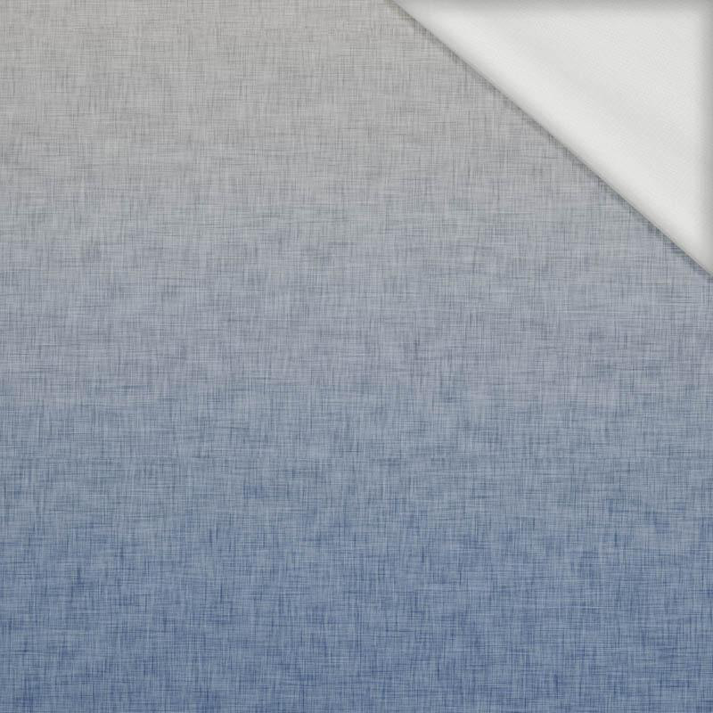 OMBRE / ACID WASH - blau (grau) - Paneel, Sommersweat 