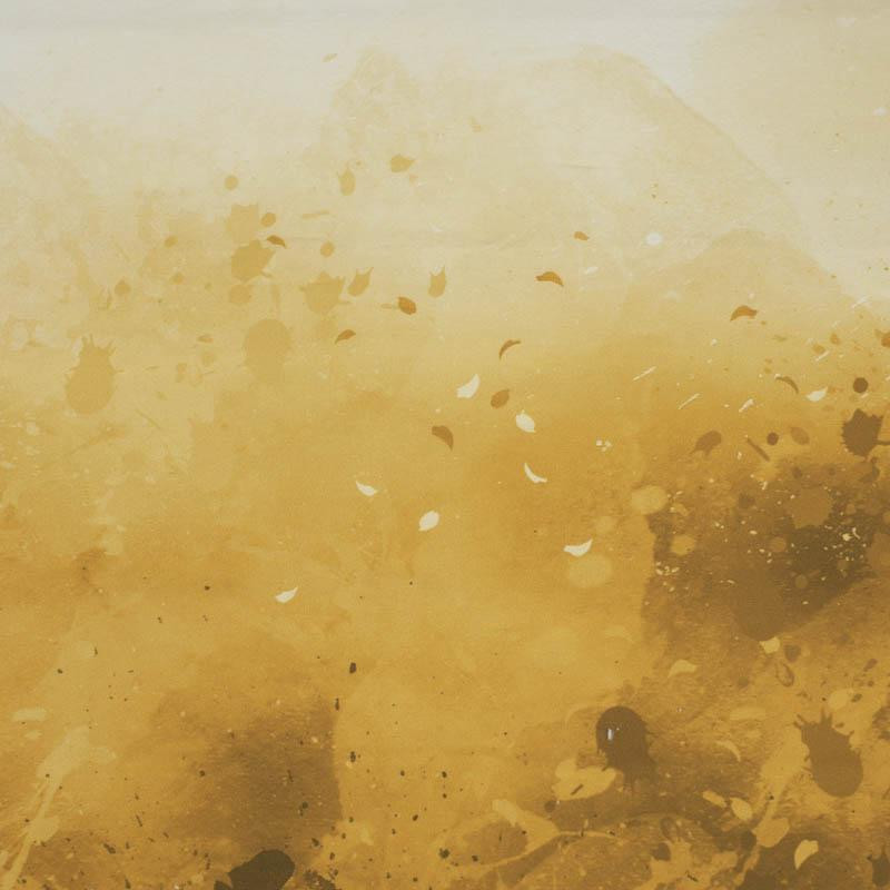 KLECKSE (gold) - Paneel Sommersweat 