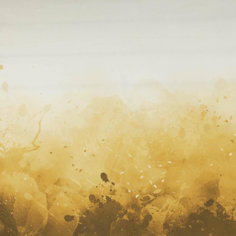 KLECKSE (gold) - Paneel Sommersweat 