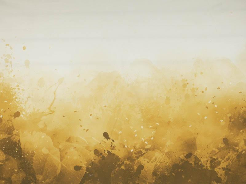 KLECKSE (gold) - Paneel Sommersweat 